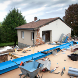 Extension de maison avec véranda-salle à manger Riviere-Pilote